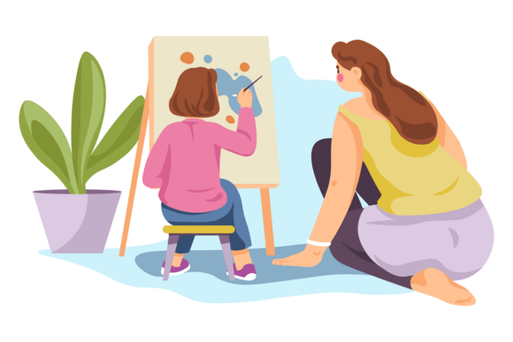 Creative Kid Parenthood: Graphics & Illustrations