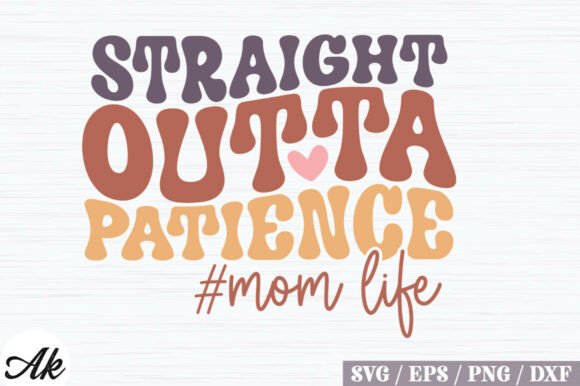 Straight Outta Patience: Retro Graphics for T-Shirt Designs